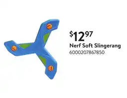 Walmart Nerf Soft Slingerang offer