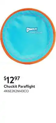 Walmart Chuckit Paraflight offer