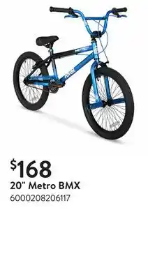 Walmart 20 Metro BMX offer