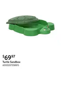Walmart Turtle Sandbox offer