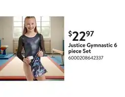Walmart Justice Gymnastic 6 piece Set offer
