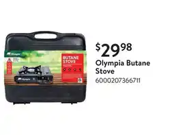 Walmart Olympia Butane Stove offer