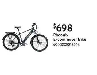 Walmart Pheonix E-commuter Bike offer