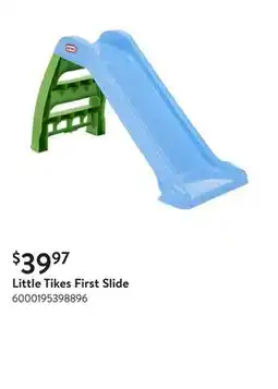 Walmart Little Tikes First Slide offer