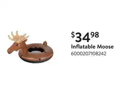 Walmart Inflatable Moose offer