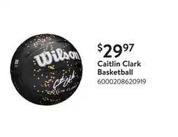 Walmart Caitlin Clark Basketball offer