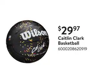 Walmart Caitlin Clark Basketball offer
