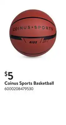 Walmart Coinus Sports Basketball offer