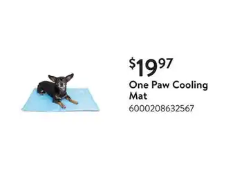 Walmart One Paw Cooling Mat offer