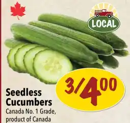 Farm Boy Seedless Cucumbers offer