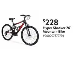 Walmart Hyper Shocker 26 Mountain Bike offer