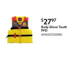 Walmart Body Glove Youth PFD offer