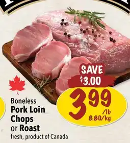 Farm Boy Boneless Pork Loin Chops offer