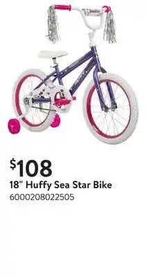Walmart 18 Huffy Sea Star Bike offer