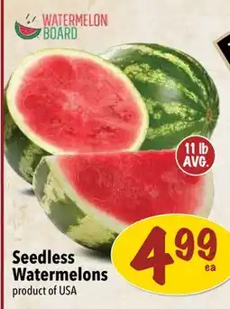 Farm Boy Seedless Watermelons offer