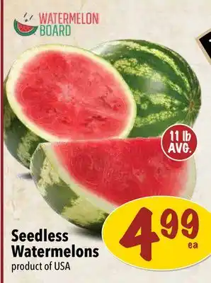 Farm Boy Seedless Watermelons offer