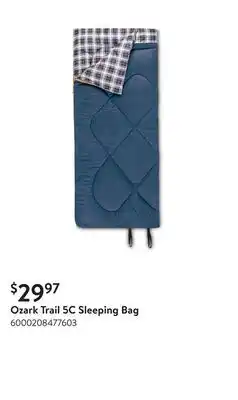Walmart Ozark Trail 5C Sleeping Bag offer