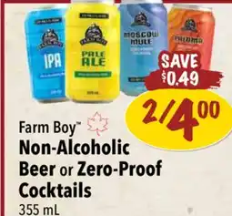 Farm Boy Farm Boy Non-Alcoholic Beer or Zero-Proof Cocktails offer
