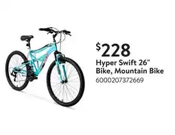 Walmart Hyper Swift 26 Bike, Mountain Bike offer