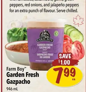 Farm Boy Farm Boy Garden Fresh Gazpacho offer