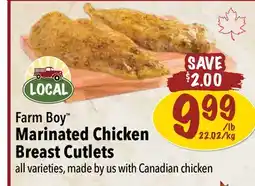 Farm Boy Farm Boy Marinated Chicken Breast Cutlets offer