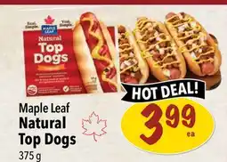 Farm Boy Maple Leaf Natural Top Dogs offer