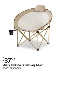 Walmart Ozark Trail Oversized Cozy Chair offer