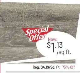 Hardwood Design Centre LAMINATE FLOORING offer