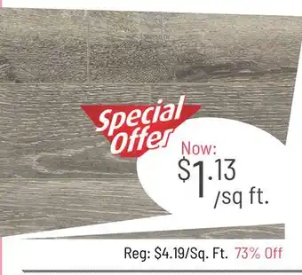 Hardwood Design Centre LAMINATE FLOORING offer