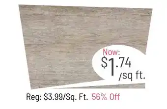 Hardwood Design Centre VINYL FLOORING offer