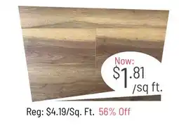 Hardwood Design Centre VINYL FLOORING offer