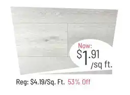 Hardwood Design Centre VINYL FLOORING offer