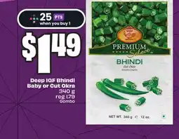 FreshCo Deep IQF Bhindi Baby or Cut Okra 340 g offer