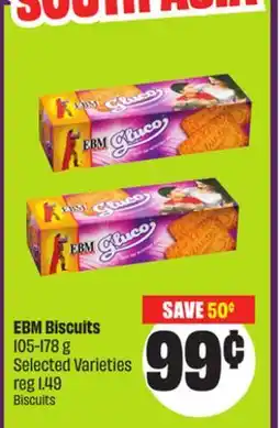 FreshCo EBM Biscuits 105-178 g Selected Varieties offer