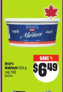FreshCo Brar's Makhani 250 g offer