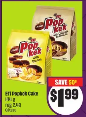 FreshCo ETi Popkek Cake 144 g offer