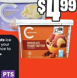 FreshCo Compliments Ice Cream 1.5 L offer