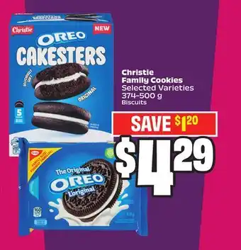 FreshCo Christie Family Cookies Selected Varieties 374-500 g offer