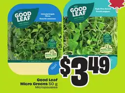 FreshCo Good Leaf Micro Greens 50 g offer
