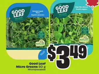 FreshCo Good Leaf Micro Greens 50 g offer