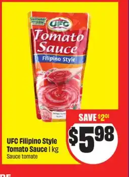 FreshCo UFC Filipino Style Tomato Sauce 1 kg offer