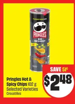 FreshCo Pringles Hot & Spicy Chips 102 g Selected Varieties offer