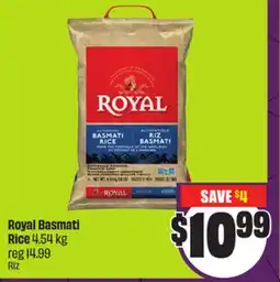 FreshCo Royal Basmati Rice 4.54 kg offer