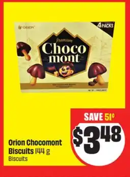 FreshCo Orion Chocomont Biscuits 144 g offer