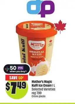 FreshCo Mother's Magic Kulfi Ice Cream 1 L Selected Varieties offer