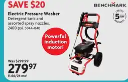 Home Hardware Electric Pressure Washer offer