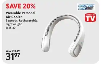 Home Hardware Wearable Personal Air Cooler offer