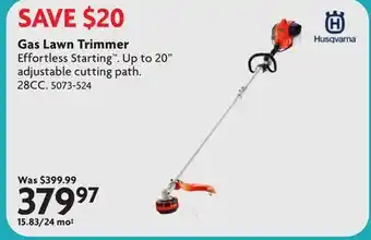 Home Hardware Gas Lawn Trimmer offer