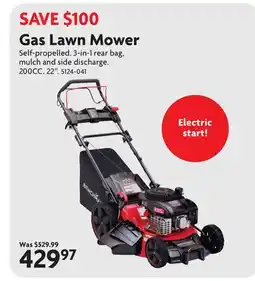 Home Hardware Gas Lawn Mower offer