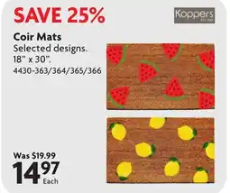 Home Hardware Coir Mats offer